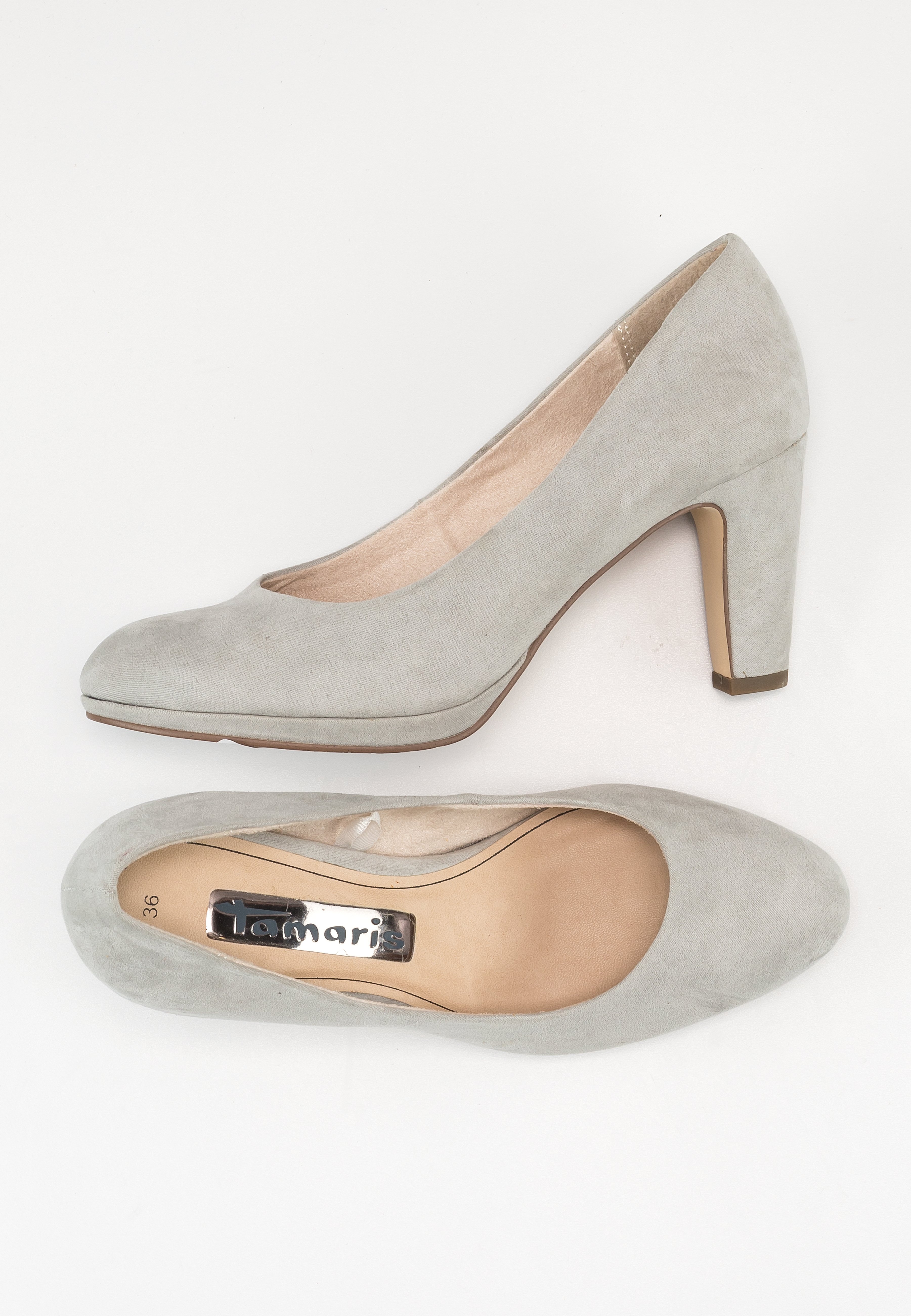 Tamaris Klassieke pumps - grey/grijs - (Pre-owned) - Zalando.nl