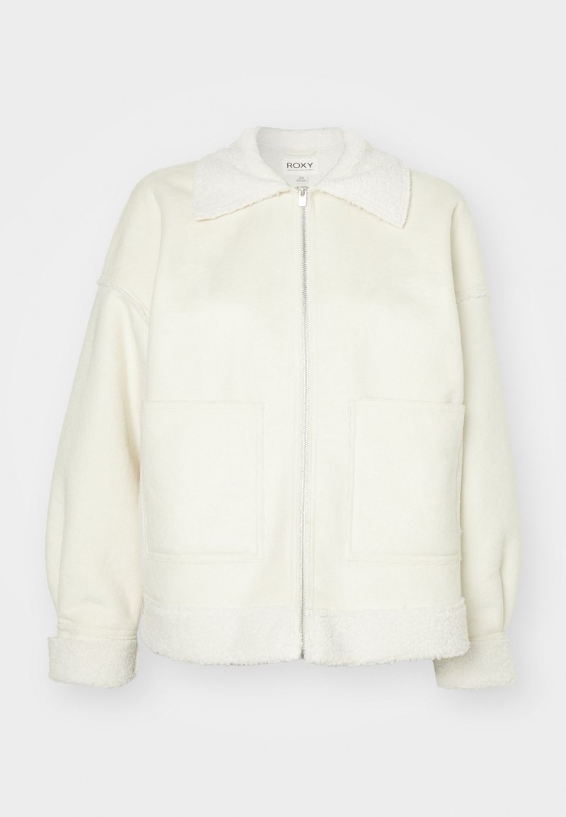 Roxy Leren jas crème