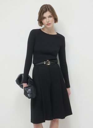 Calliope GIROCOLLO  - Maglietta a manica lunga - ultrablack
