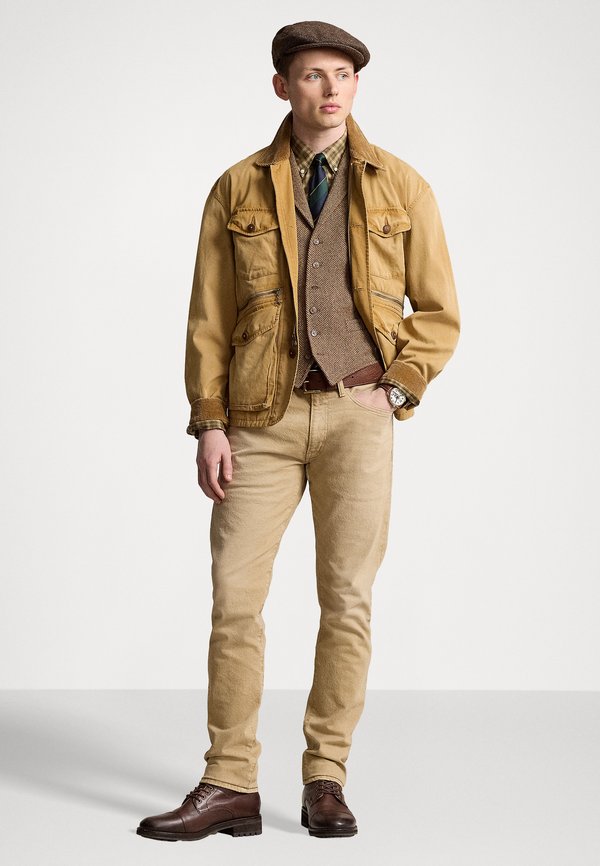 SULLIVAN SLIM STRETCH - Slim fit jeans - khaki hill4