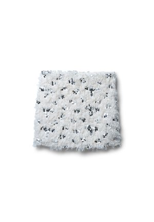 CON PAILLETTES - Minigonna - bianco lana