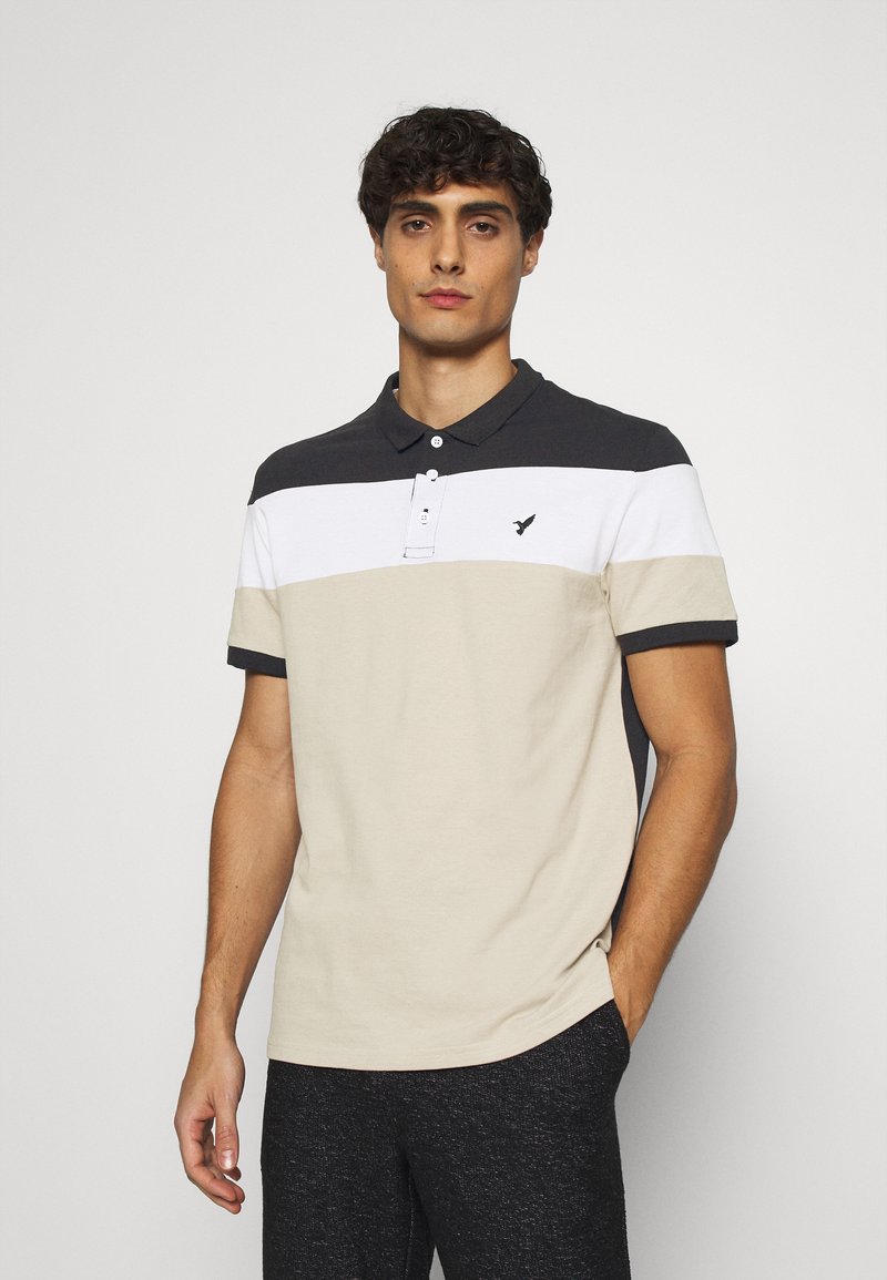 Pier One by Zalando - Poloshirt - black/sand, Vergrößern