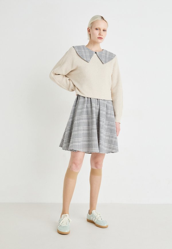 BOATNECK BATWING - Jumper - oatmeal melange4