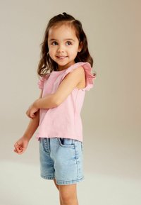 Next SCALLOP-REGULAR FIT - Tričko s potlačou - pink