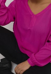 Kaffe Curve Bluse - mottled pink