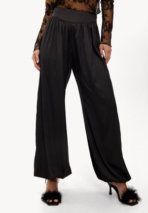FLASHES OF FUN - Broek - satin black