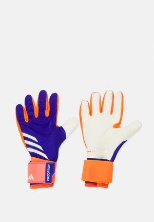 adidas Performance PREDATOR GOALKEEPER GLOVES COM - Goalkeeping gloves - lucid blue/solar red/white