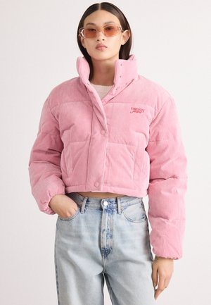 PUFFER JACKET - Žieminė striukė - mystic pink