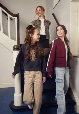 Indian Blue jeans Outdoorjacke - red plum