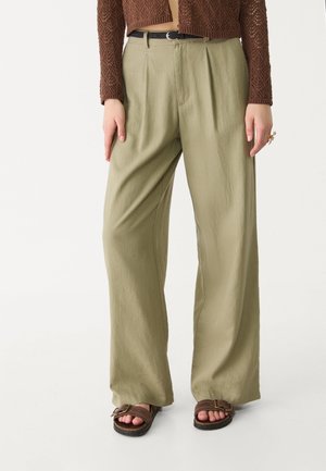 Trousers - khaki