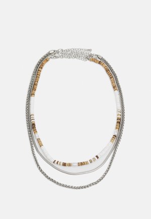3 PACK - Necklace - silver-coloured