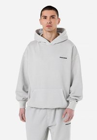 Pegador - LOGO OVERSIZED HOODIE - Sweatshirt - vintage light grey black Thumbnail Image 1
