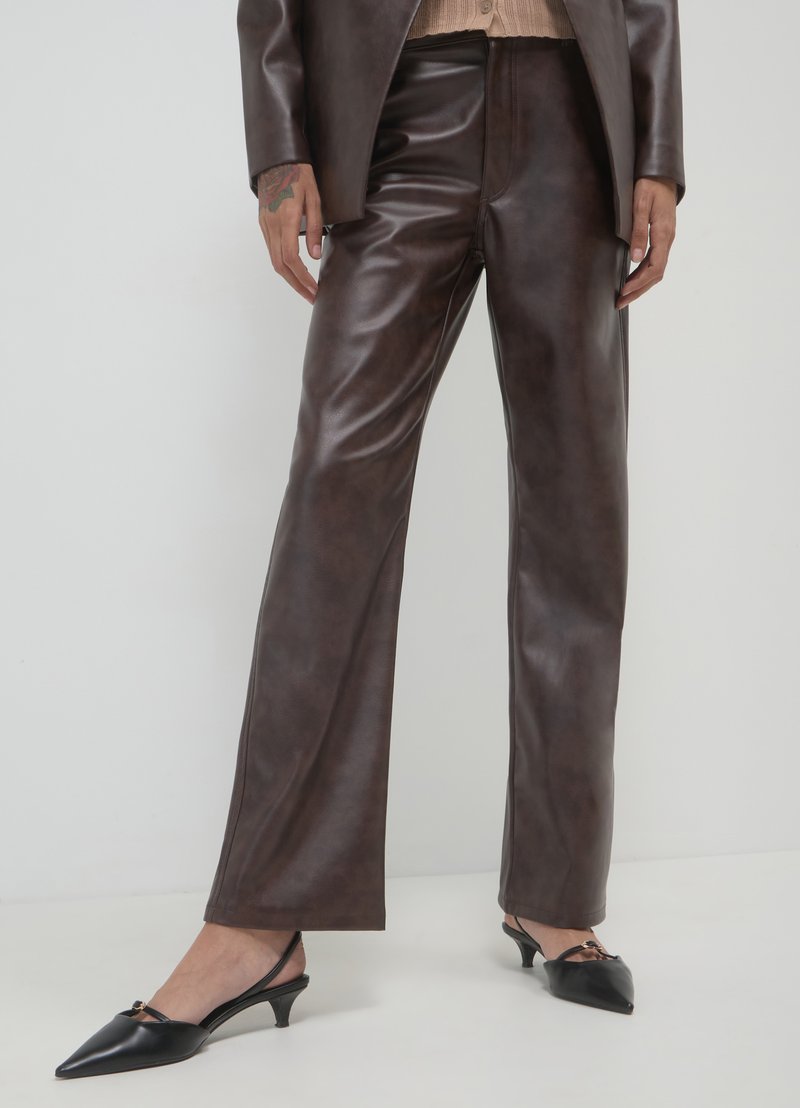 Calliope EFFETTO - Stoffhose - marrone