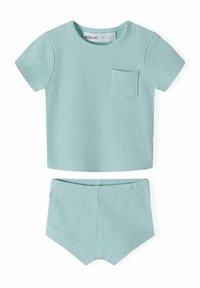 MINOTI - 2 PIECE SHORT SLEEVE SET - Pyjama set - mint Thumbnail Image 1