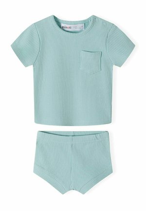 2 PIECE SHORT SLEEVE SET - Nachtwäsche Set - mint