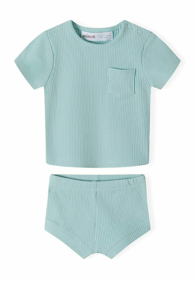 MINOTI - 2 PIECE SHORT SLEEVE SET - Pyjama set - mint, Enlarge