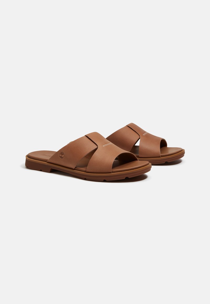 Timberland SLIDE - Pantofle - medium brown