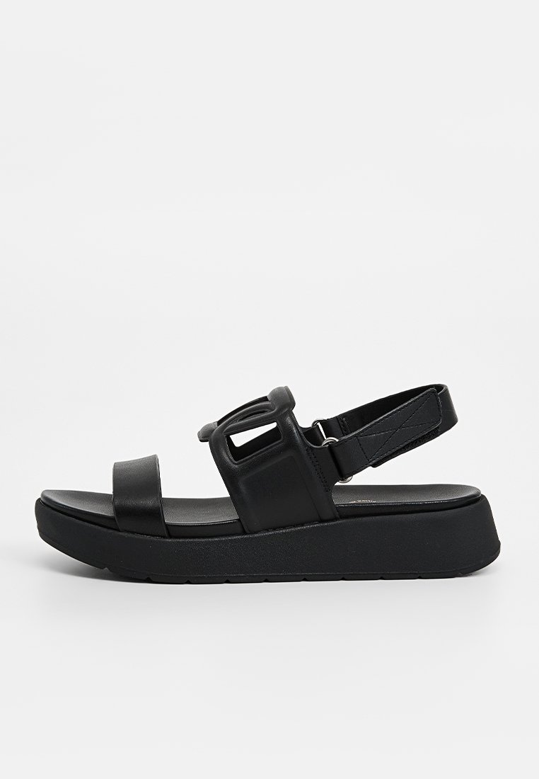 ALDO Sandalen met plateauzool zwart