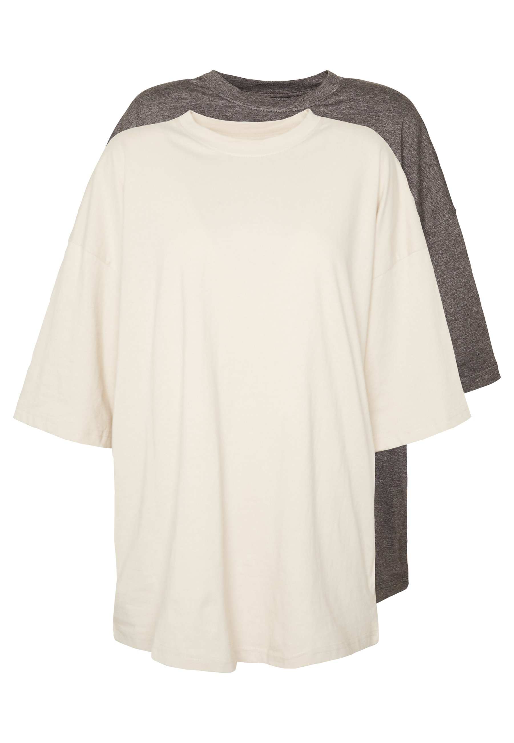 Damen DROP SHOULDER OVERSIZED 2 PACK - T-Shirt basic Damen DROP SHOULDER OVERSIZED 2 PACK - T-Shirt basic