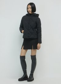 Calliope IMBOTTITO CON CAPPUCCIO - Giacca invernale - ultrablack
