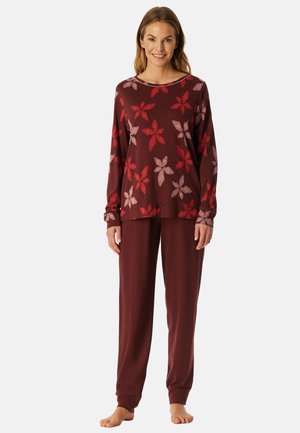 SET - Pyjama - burgund