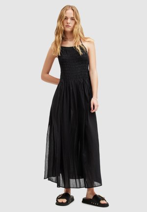 IRIS - Maxi-jurk - black