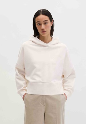 RELAXED - Hoodie - white cotton