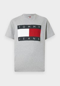 BIG FLAG TEE - Camiseta estampada - grey