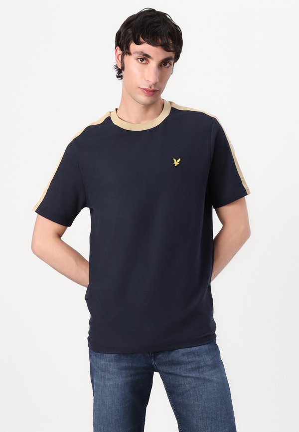 CONTRAST TAPED - Basic T-shirt3