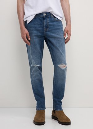 CON STRAPPI  - Jeans Slim Fit - blu