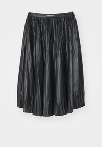 ROSALYN SKIRT - Jupe plissée - black