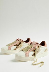 Non sélectionné, pink leopard white