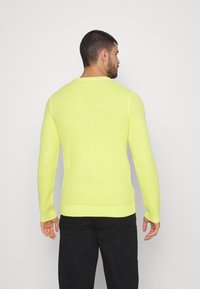 Jack & Jones JCODALTON CREW NECK - Camisola - celandine