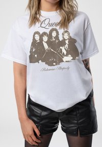 Paradiso Clothing QUEEN BOHEMIAN RHAPSODY PORTRAIT - Print T-shirt - white