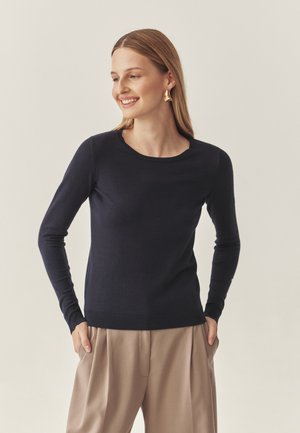 TESSINI - Svetr - navy