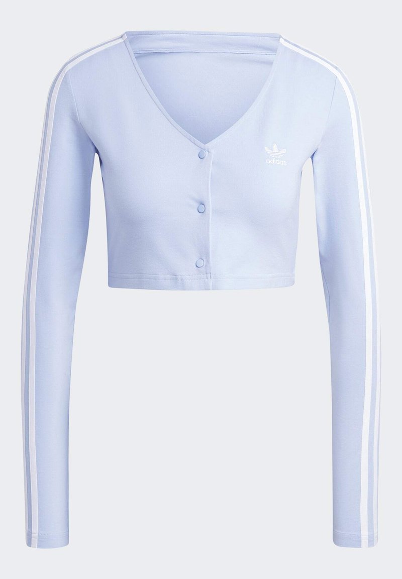 adidas white cardigan