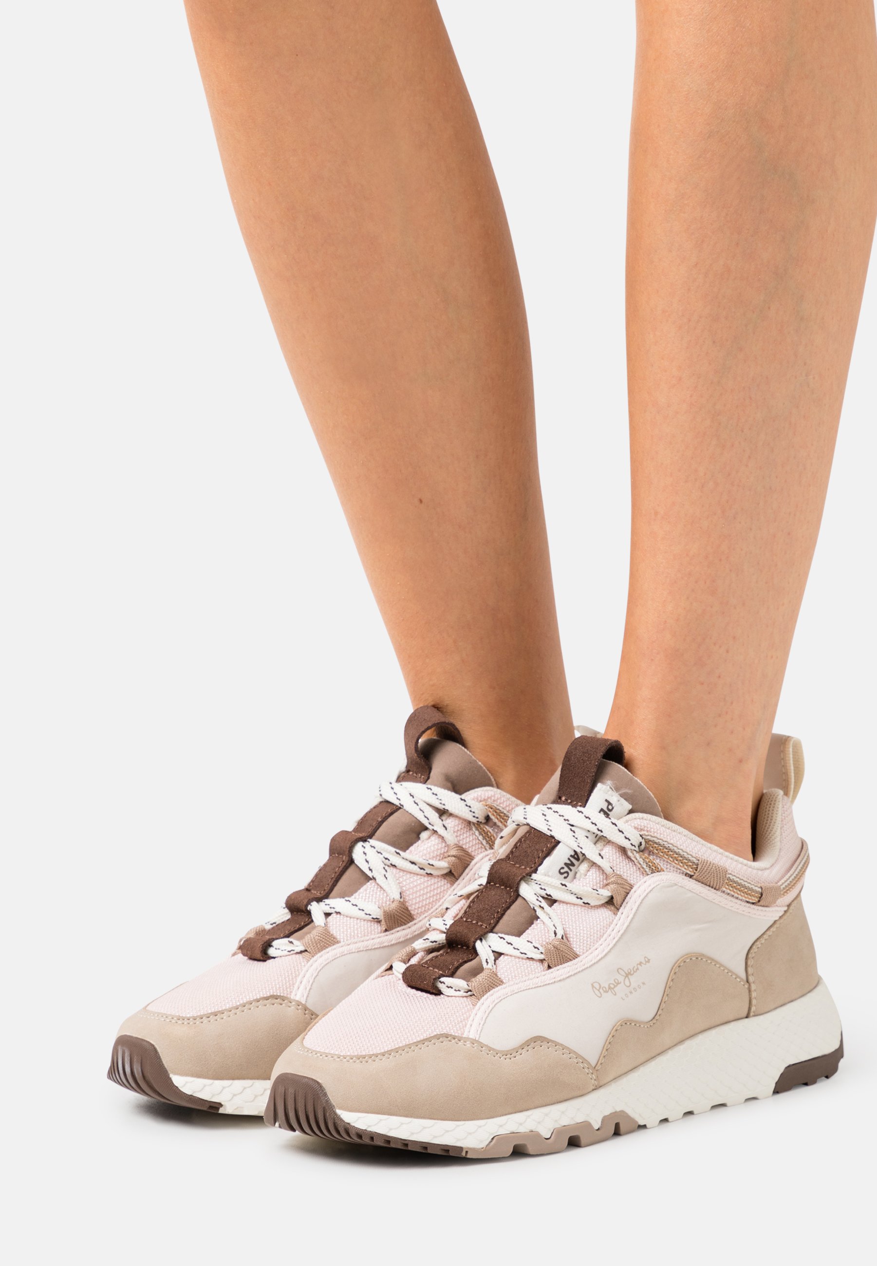 Pepe Jeans KOKO PALMER - Trainers - skin/sand - Zalando.ie
