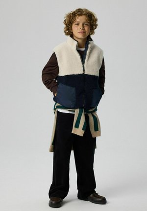Name it, GILET TEDDY - Veste sans manches - dark sapphire