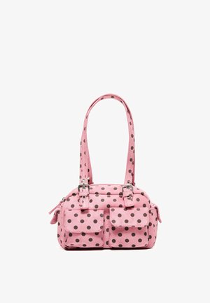 Bershka, POCKETS POLKA DOT - BAG - Sac à main - pink