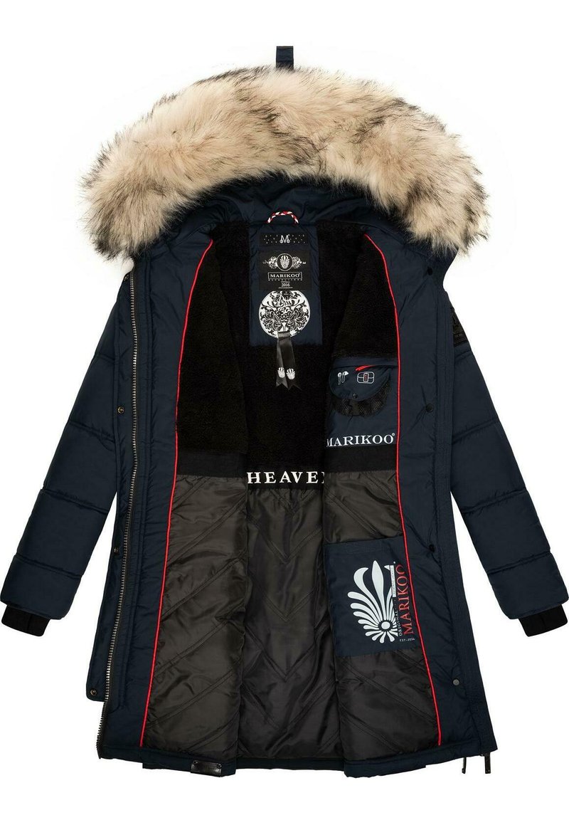 Damen Parkas | Marikoo Wintermantel dark blue/dunkelblau - PK98135 Damen Parkas | Marikoo Wintermantel dark blue/dunkelblau - PK98135