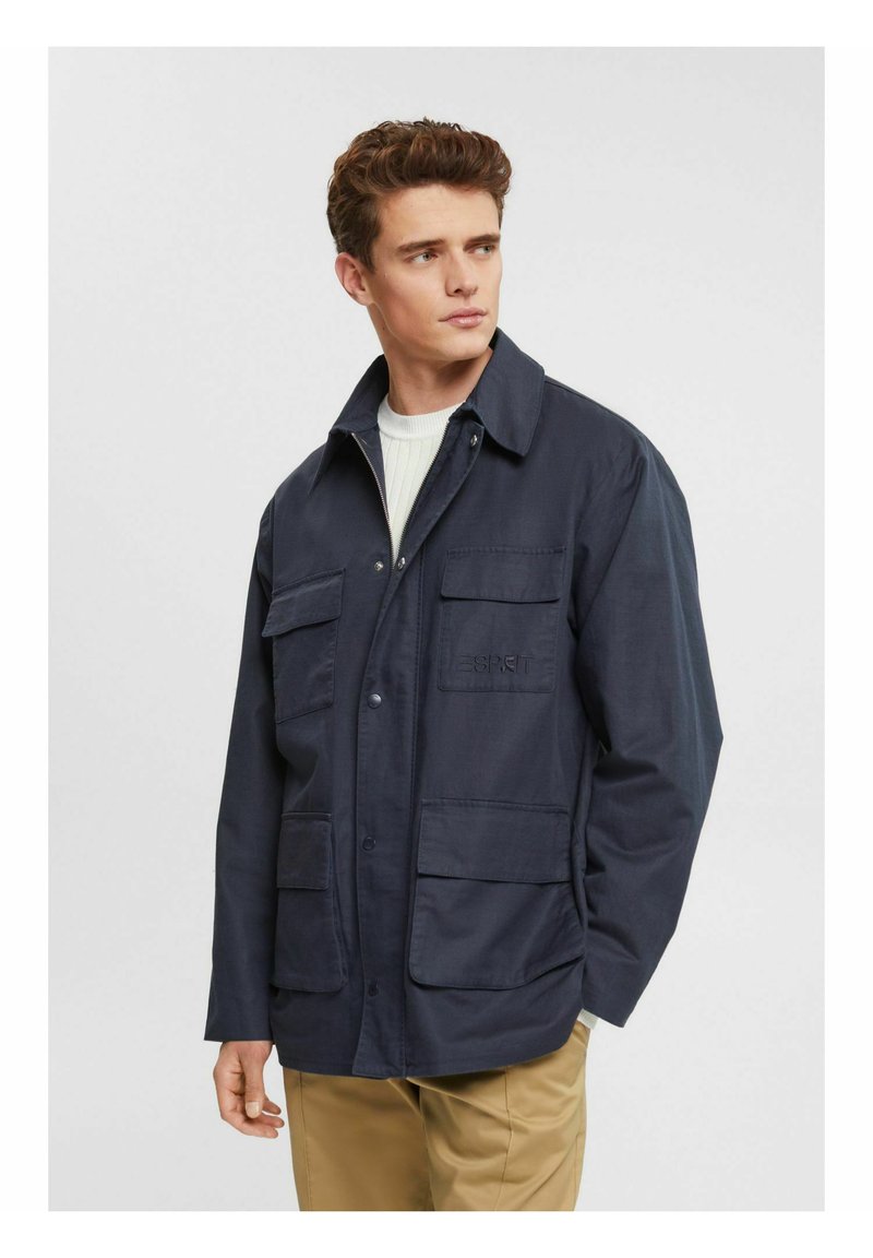 Esprit Summer jacket ink/mottled blue Zalando.de