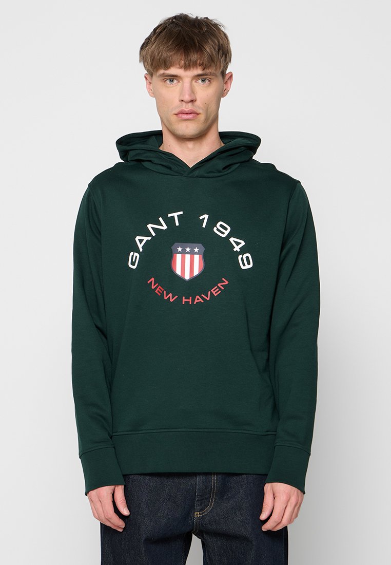 Gant Hoodie groen