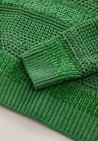 Next STITCHY STRIPED RELAXED CREW NECK - Maglione - green