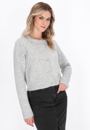 Neuletakki - light grey melange