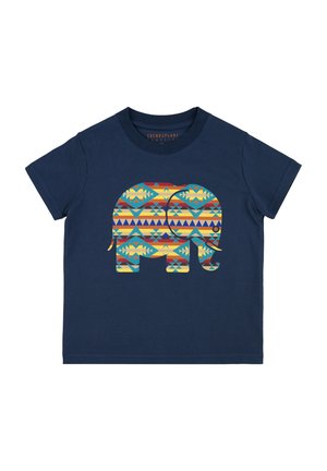 NAVAJO CLASSIC UNISEX - Camiseta estampada - navy blue