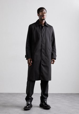 HUCK CARCOAT - Gabardina - black