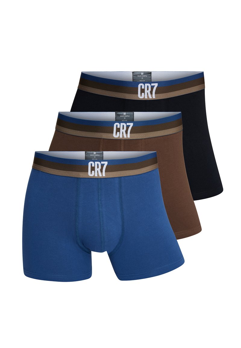 Cristiano Ronaldo CR7 3 PACK  - Boxerkalsong - dark brown