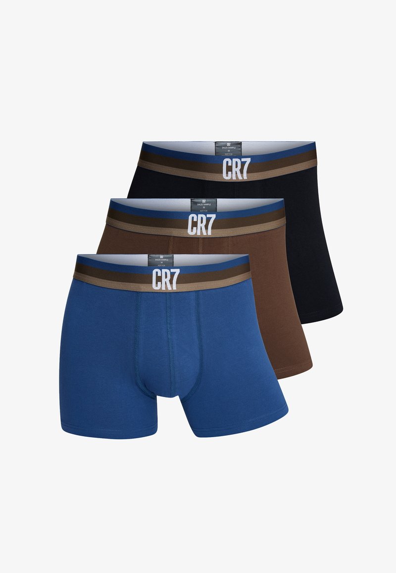 Cristiano Ronaldo CR7 3 PACK - Pants - dark brown - Zalando