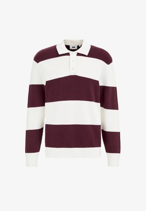 WE Fashion, Polo - burgundy red