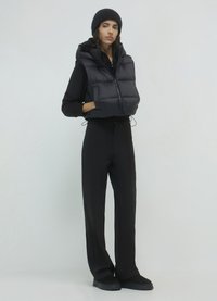 Calliope SMANICATO CROP - Veste sans manches - noir